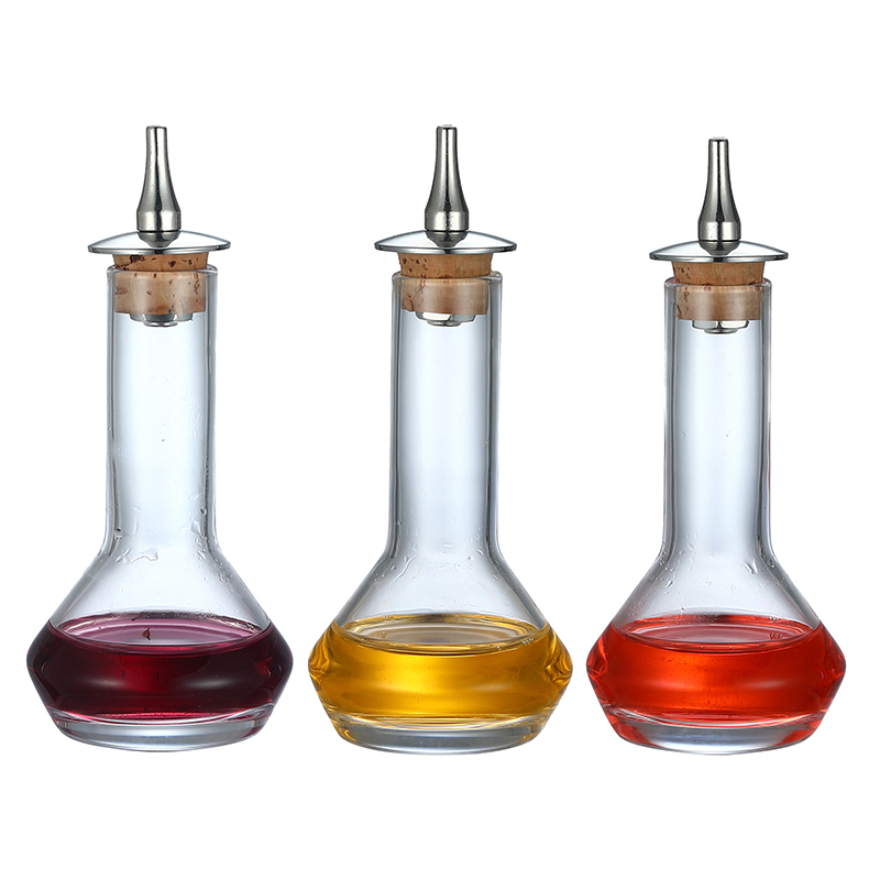 Bitters Bottle Set - Botella de vidrio de 50ml para
