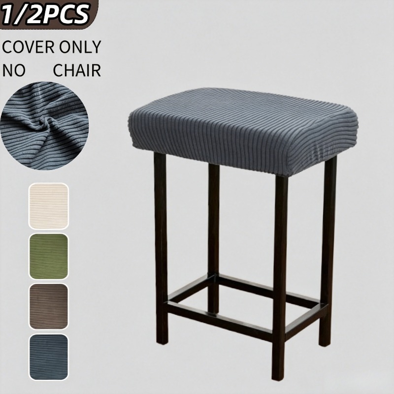 Home Bar Lounge - Funda elástica lavable para taburete de