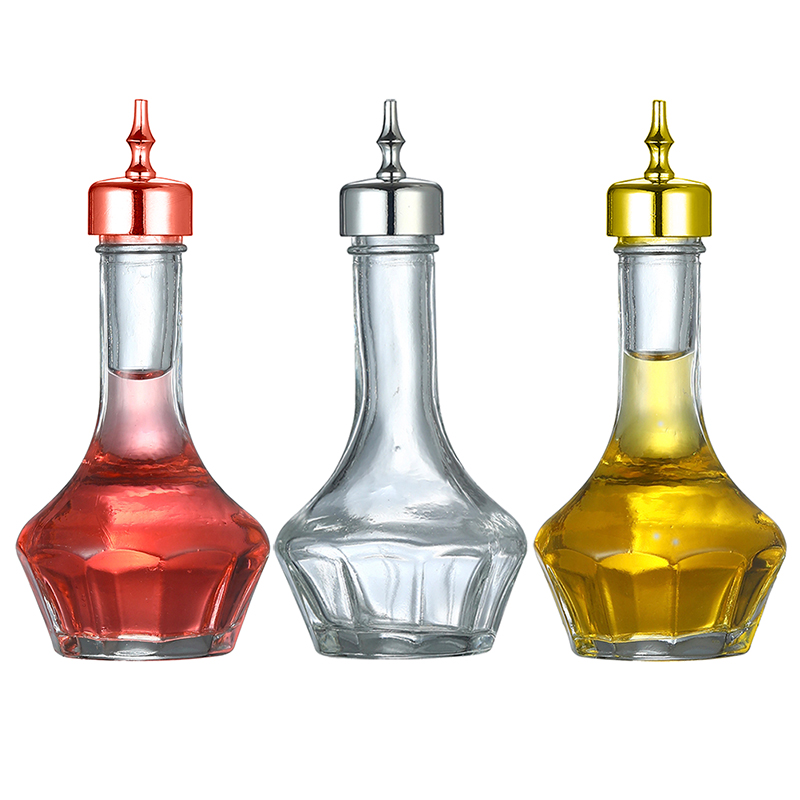 Bitters Bottle Set - Botella Bitters, botella de vidrio para