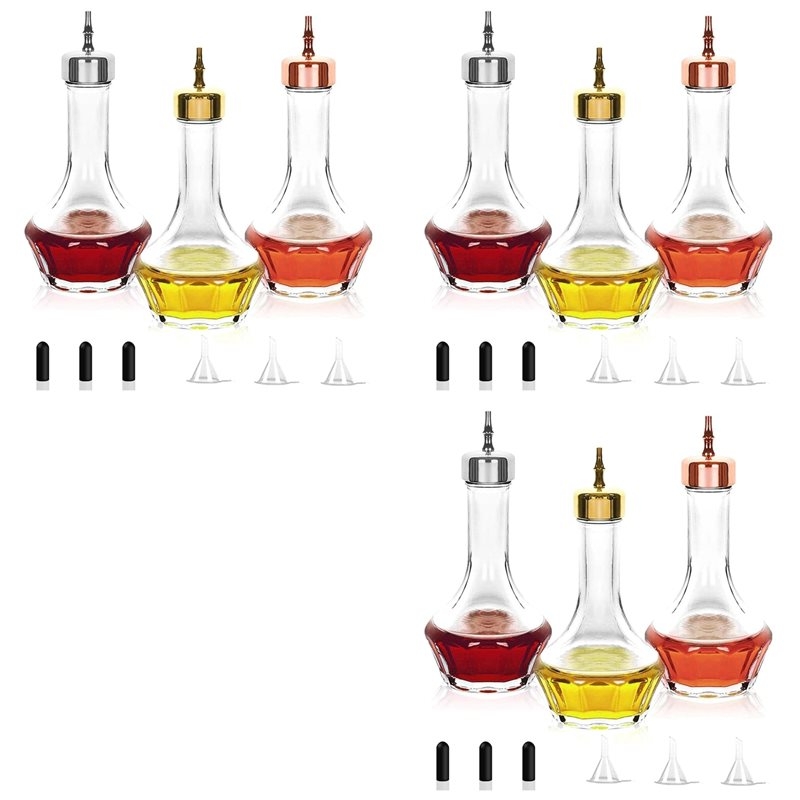 Bitters Bottle Set - Juego de 9 botellas de bitters