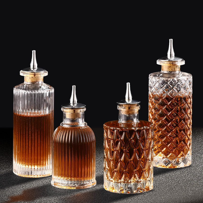 Botellas de cóctel amargo con  - Bitters Bottle Set reseña y precio