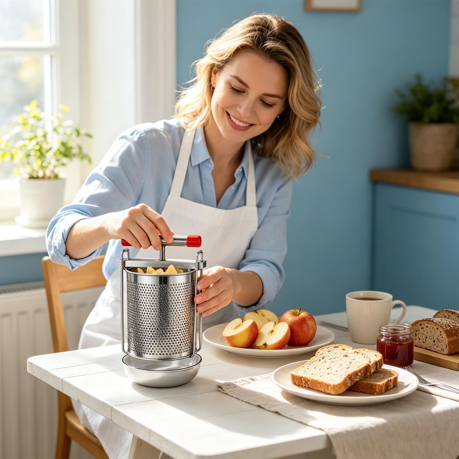 Exprimidor manual de acero ino - Citrus Juicer Bar reseña y precio