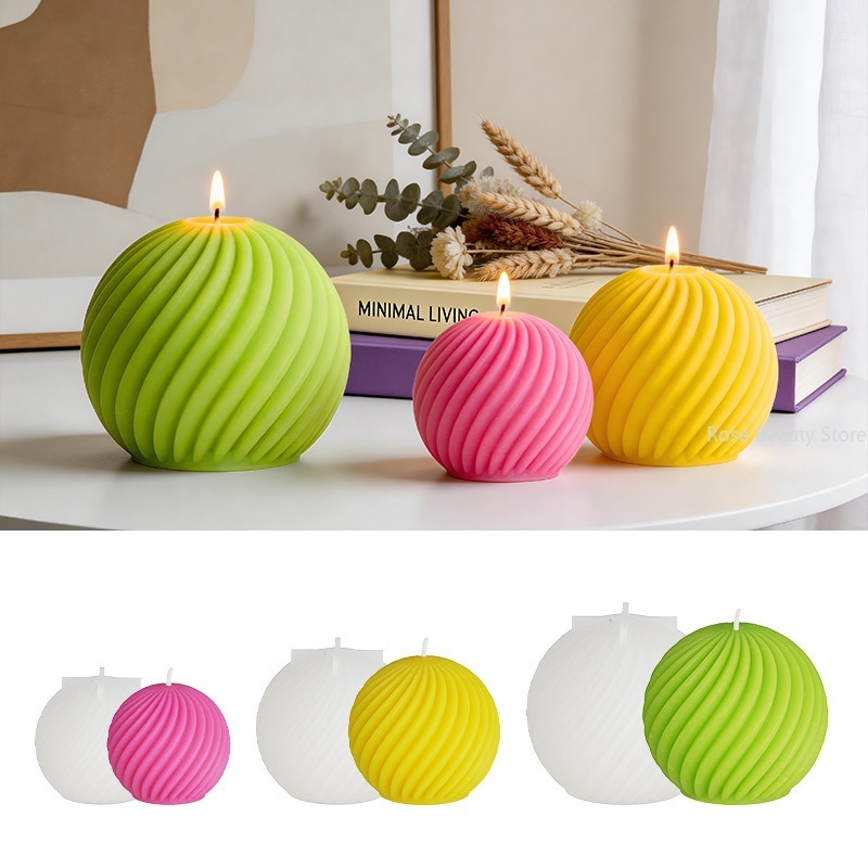 Molde de silicona 3D para vela - Ice Mold Sphere reseña y precio