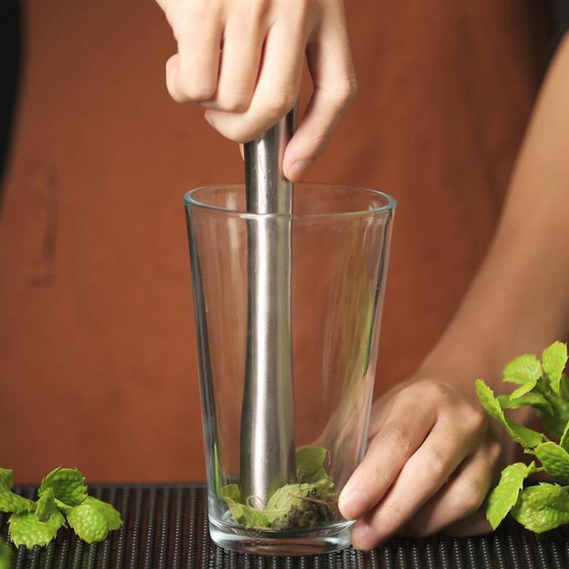 Muddler de Acero Inoxidable co - Bitters Bottle Set reseña y precio