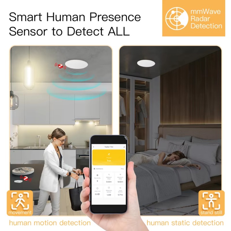 Sensor de Movimiento Inteligen - Home Bar Android reseña y precio