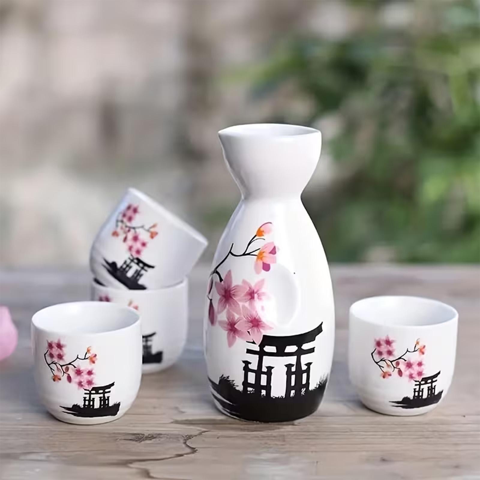 Juego de sake japonés con dise - Home Bar Set reseña y precio