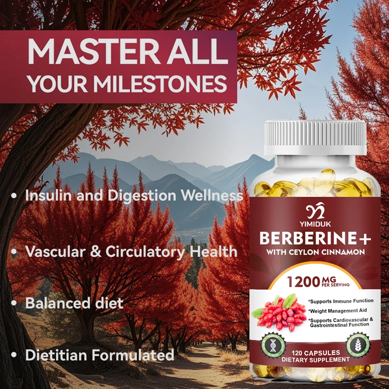 Cápsulas de Berberina de Alta  - Bitters Bottle Set reseña y precio